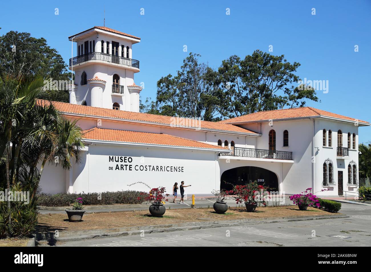 Provinz San Jose San Jose/Stadt : Museum für Kunst (costaricanische Museo de Arte Costarricense), Costa Rica dans le monde entier d'utilisation | Banque D'Images
