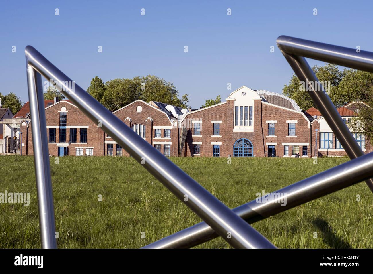 Herne : 'Flottmann-Hallen', Kultur- und Veranstaltungszentrum dans der Strasse des Bohrhammers l'utilisation dans le monde entier, de Ruhr | Banque D'Images