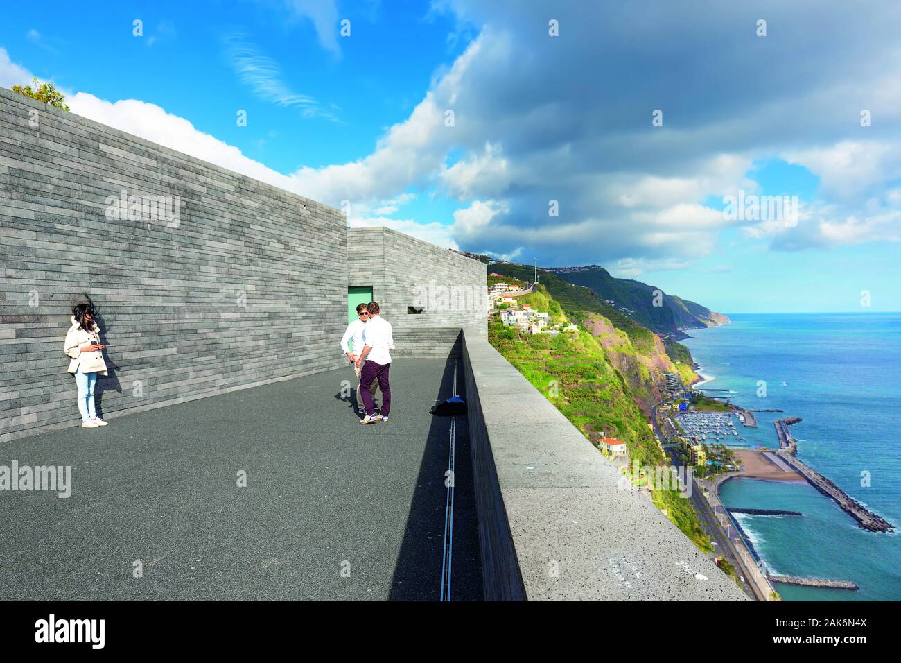 Calheta : 'Casa das Mudas Arts Center' oberhalb der Stadt, Madère | conditions dans le monde entier Banque D'Images