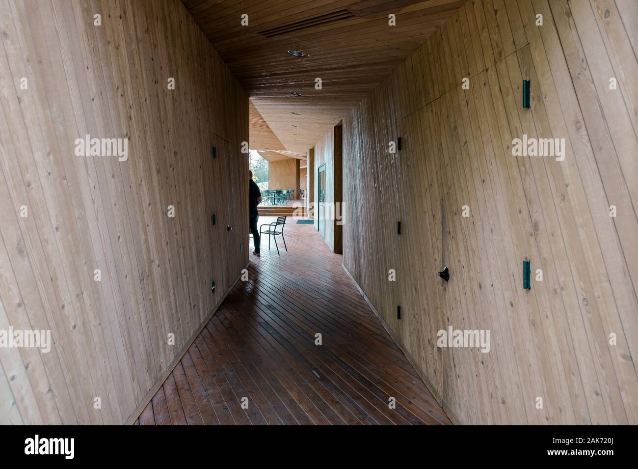 Sokol Blosser winery et salles de dégustation. Dayton. Oregon Banque D'Images