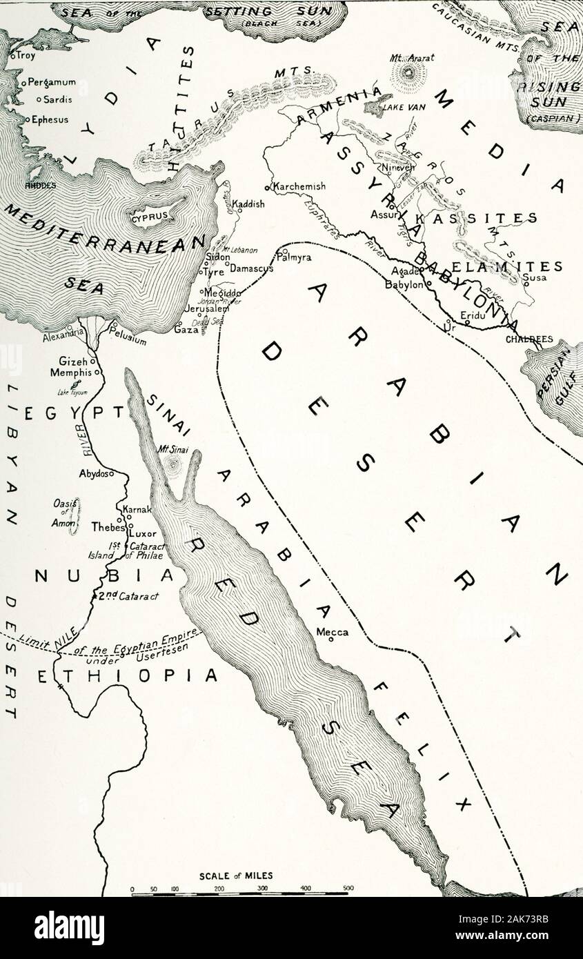 Ce Plan Detaille Du Salon Du Monde Au Moyen Orient Connu Comme Le Berceau Des Civilisations Remonte Au Debut Des Annees 1900 Inclus Sur Ce Site Sont Desert D Arabie L Egypte La Nubie