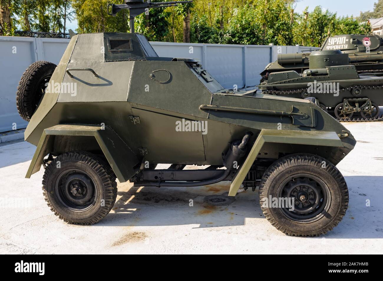 Voiture militaire blindée de BA-64 Banque D'Images