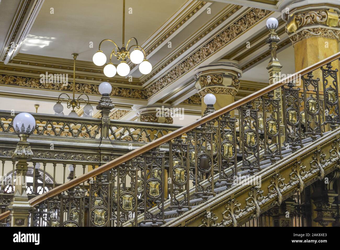 Palacio de Correos de Mexico, Mexico City, Mexique Banque D'Images