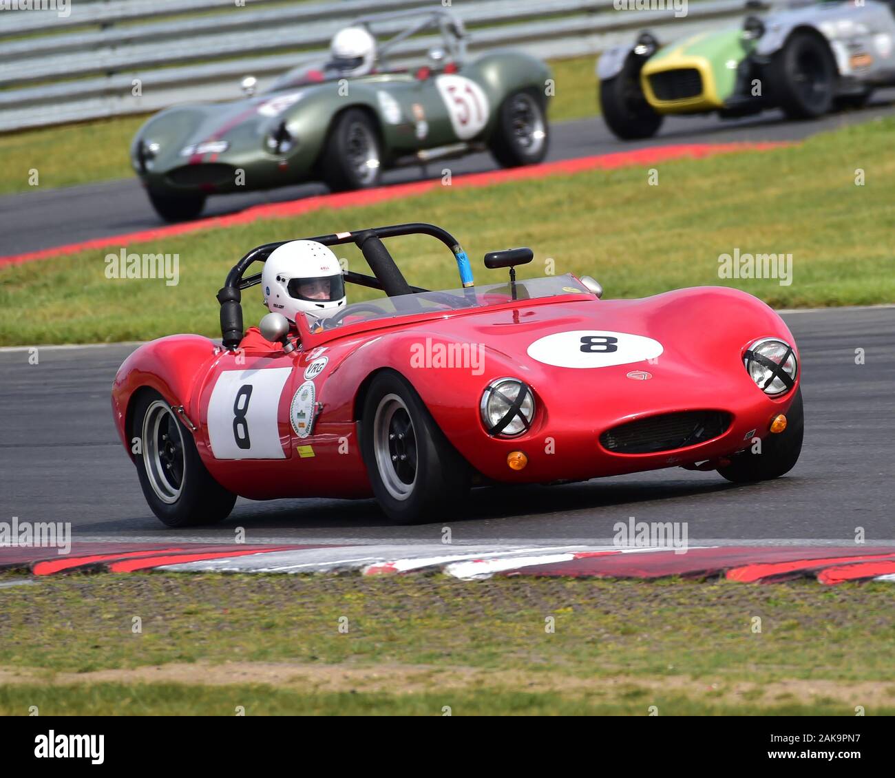 Mark Godfrey, Ginetta G4, 70's Road, route historique des Sports Sports Championnat, HSCC, Sports Car Club historique, Snetterton, juin 2019, cir Banque D'Images