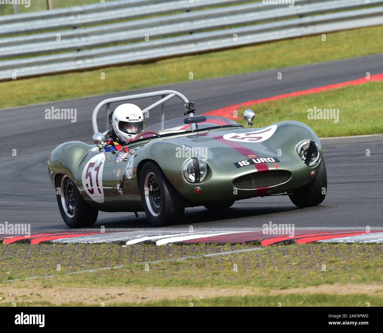 Shadi Eddin, Ginetta G4, 70's Road, route historique des Sports Sports Championnat, HSCC, Sports Car Club historique, Snetterton, juin 2019, CIRC Banque D'Images