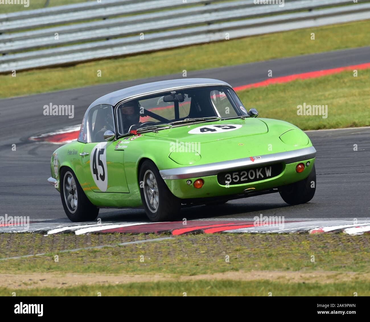 Barry Ashdown, Lotus Elan, 70's Road, route historique des Sports Sports Championnat, HSCC, Sports Car Club historique, Snetterton, juin 2019, ic Banque D'Images