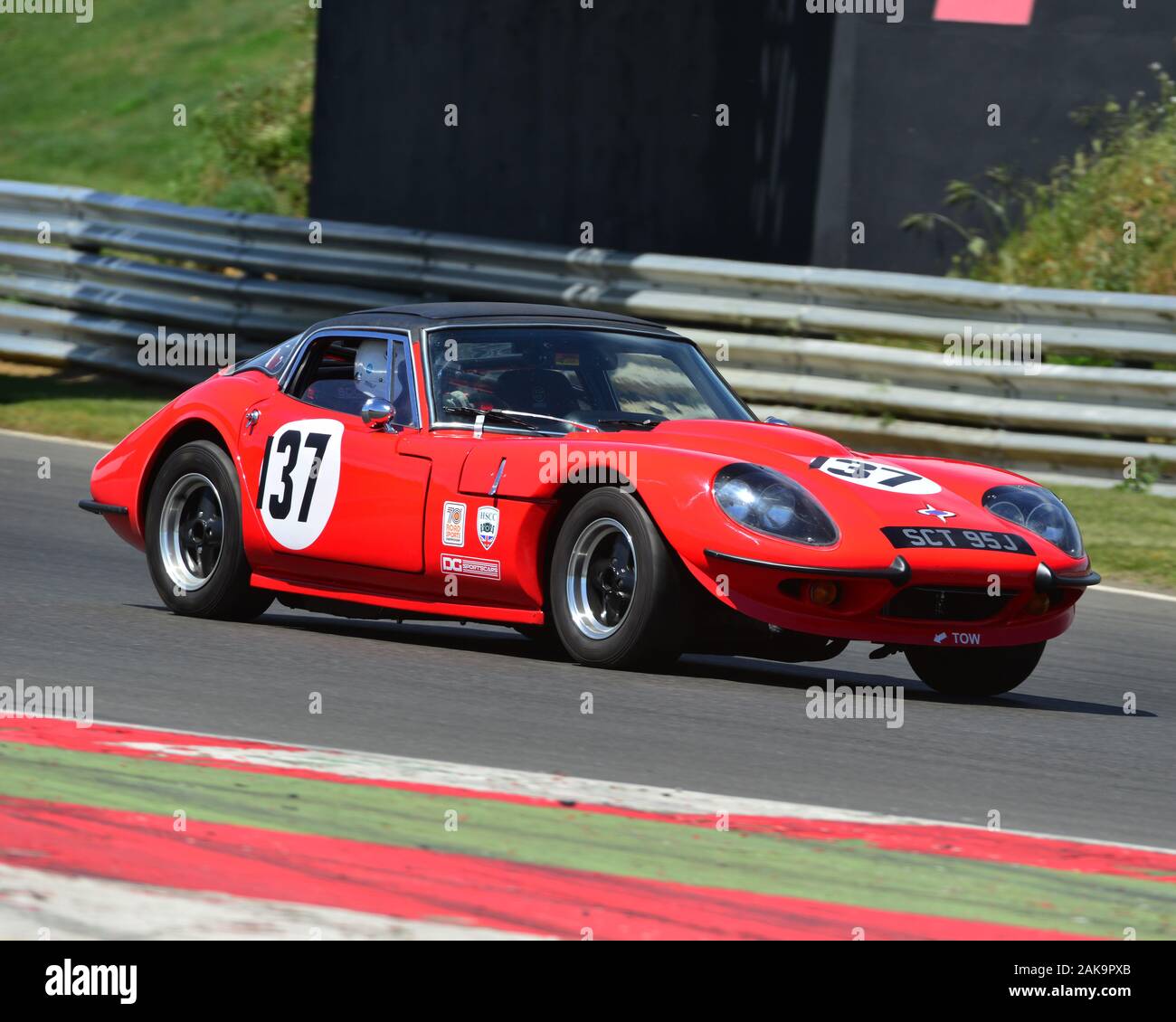 Forte de Nic, Marcos 3000GT, 70's Road, route historique des Sports Sports Championnat, HSCC, Sports Car Club historique, Snetterton, juin 2019, ic Banque D'Images