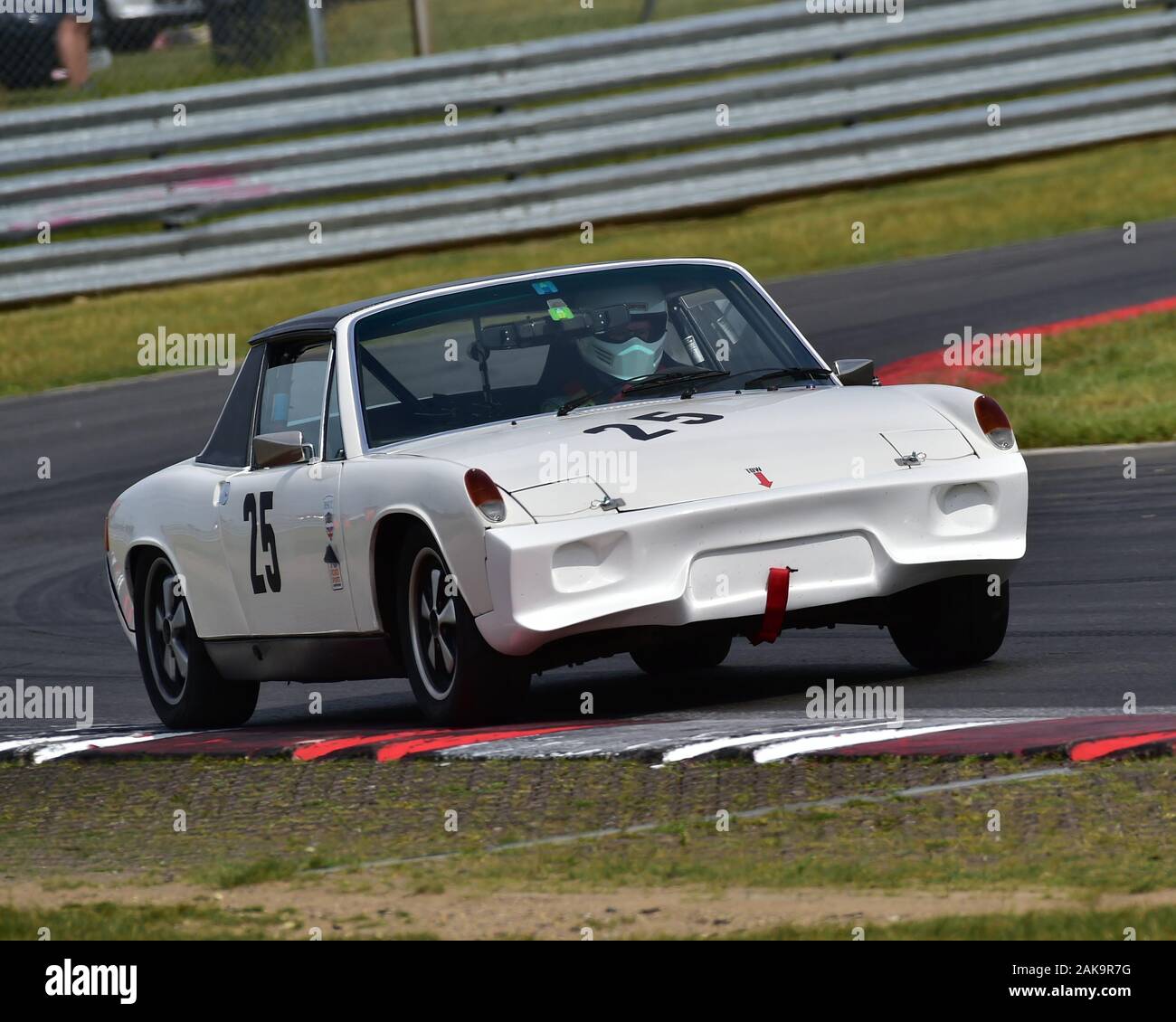William Jenkins, Porsche 914-6, 70's Road, route historique des Sports Sports Championnat, HSCC, Sports Car Club historique, Snetterton, juin 201 Banque D'Images