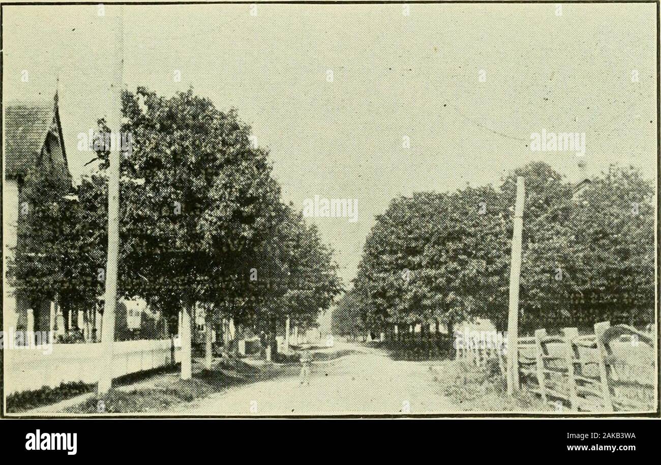 Histoire de Beaver Springs, Penn'a et cenntennial livre souvenir ./ jNIain Strcit, PA, à l'Est.. Market Street, Peola, à l'Ouest. (Banlieue de Beaver Springs.) Les bibliothèques.Grâce aux efforts de A. M. Aur-et, Sr., une petite bibliothèque wasestablished gratuitement ici en juillet 1906, un comte. Monroe Aurand, Jr., en tant que bibliothécaire.M. Aurand, Sr., est propriétaire d'une salle de li-nes de 2 500 volumes à laquelle ac-cess est également accordée à toute personne, ofcharge. Marriagfes. 13 janvier 1898, par le révérend Landis, Fred-erick Holsapple et Mary E. Snook,tant de Adamsburg. Le 6 octobre 1892, par le révérend Landis,Henry C. Lepley et Mary S. Baum-gardn Banque D'Images