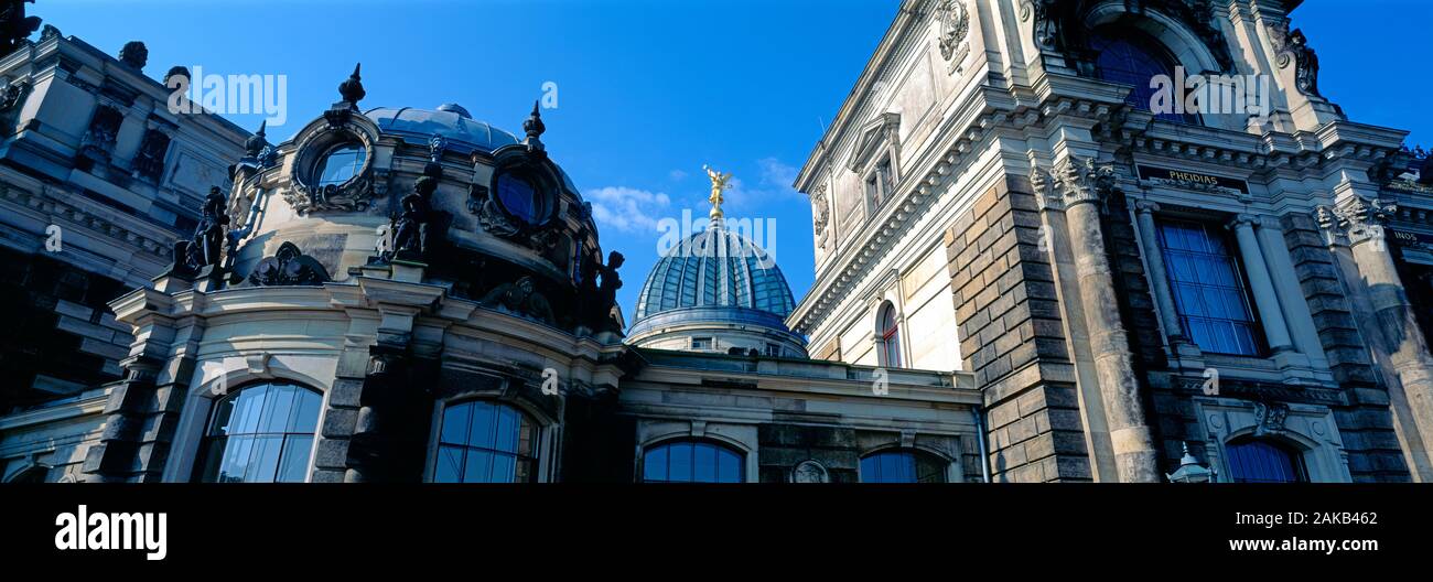 Vue extérieure de l'Académie des beaux-arts de Dresde, Dresde, Saxe, Allemagne Banque D'Images