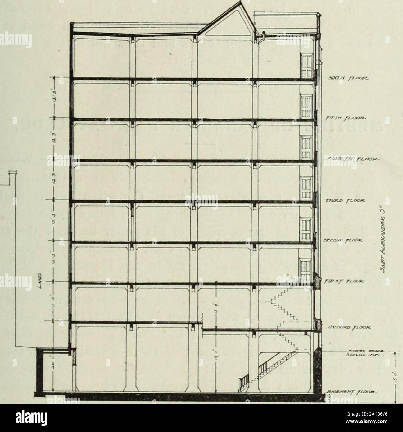 Ingénieur canadien . onary. Les périodes d'arrêt et les niveaux ont été clairement montré fallingwater par lignes orshore beach bien définis dans les enquêtes récentes. En conséquence de ce qui précède, la couverture de la terre, couvrant le sous-jacent--rock de Montréal, n'est pas une qualité uniforme sur toute la zone de la ville. La roche est habituellement trouvés à beoverlain avec une mince couche d'argile de boulder gauche g-lacial période, alors que plus le sol est présent de différentes natures,selon les localités. Les fouilles dans la ville des parties divers voir ce composé de terreau, de sable, de g-ravel, softand argiles, moyen Banque D'Images