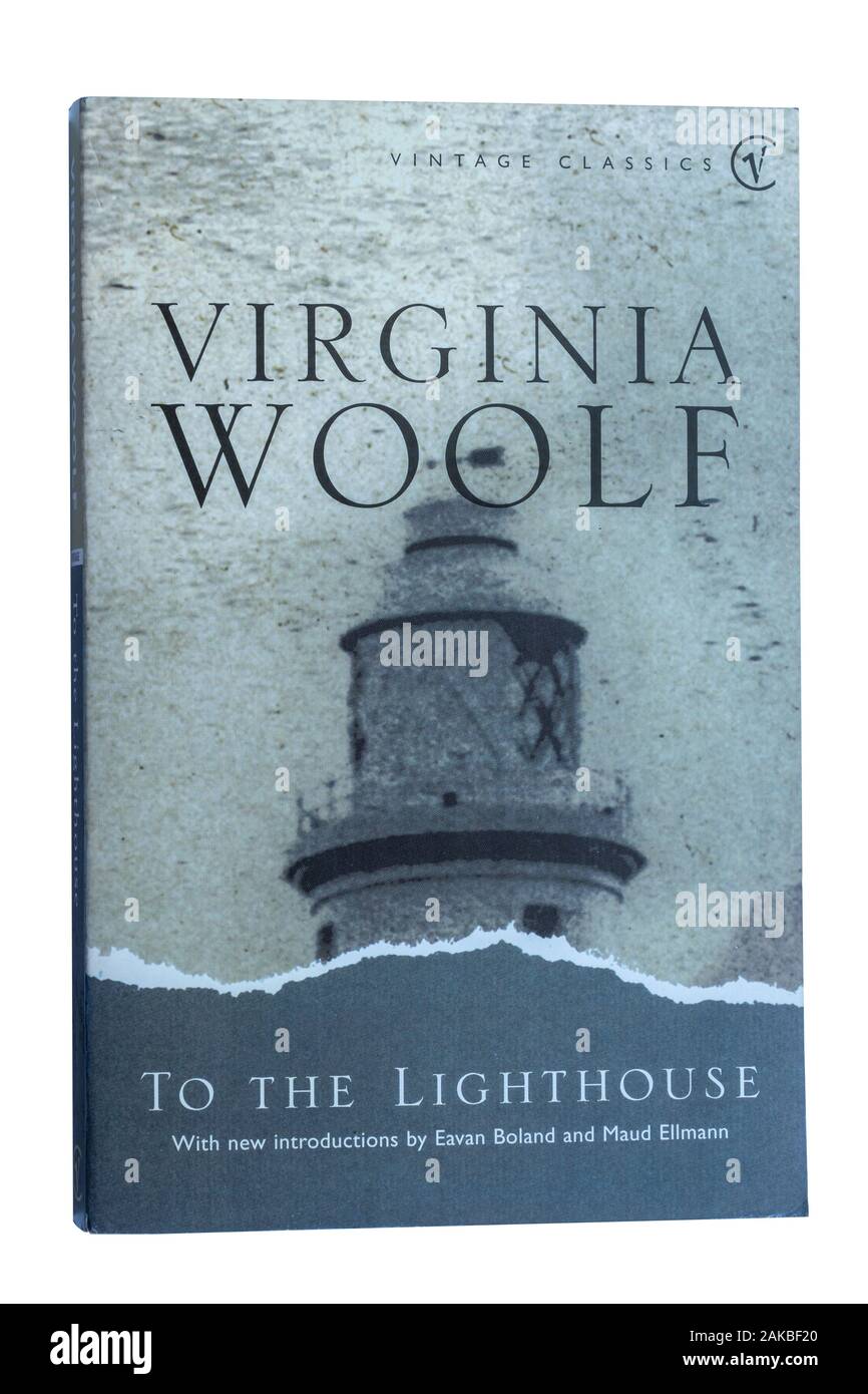 Au phare, un roman de Virginia Woolf publié en 1927. Livre de poche Banque D'Images