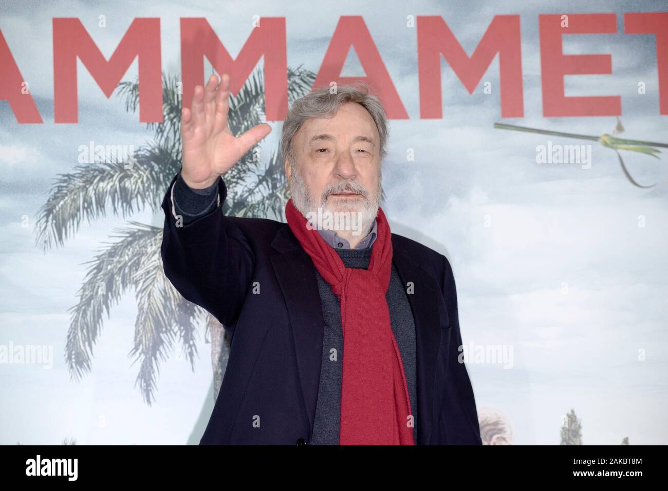 Le Directeur Gianni Amelio participant à la photocall de Hammamet à Rome Banque D'Images