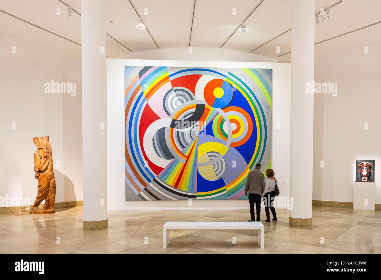 Musee D Art Moderne Palais De Tokyo France, Paris, 16ème arrondissement, le Musée d'Art Moderne de la ville de  Paris ou MAMVP occupe une partie du Palais de Tokyo, le travail de Robert  Delaunay Photo Stock - Alamy