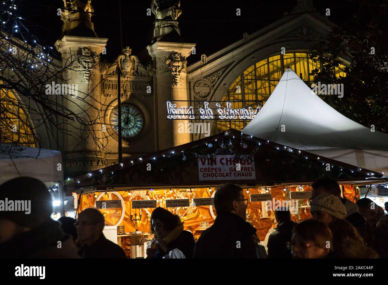 Marche De Noel En Indre Et Loire France, Indre et Loire, Tours, marché de Noël Photo Stock - Alamy