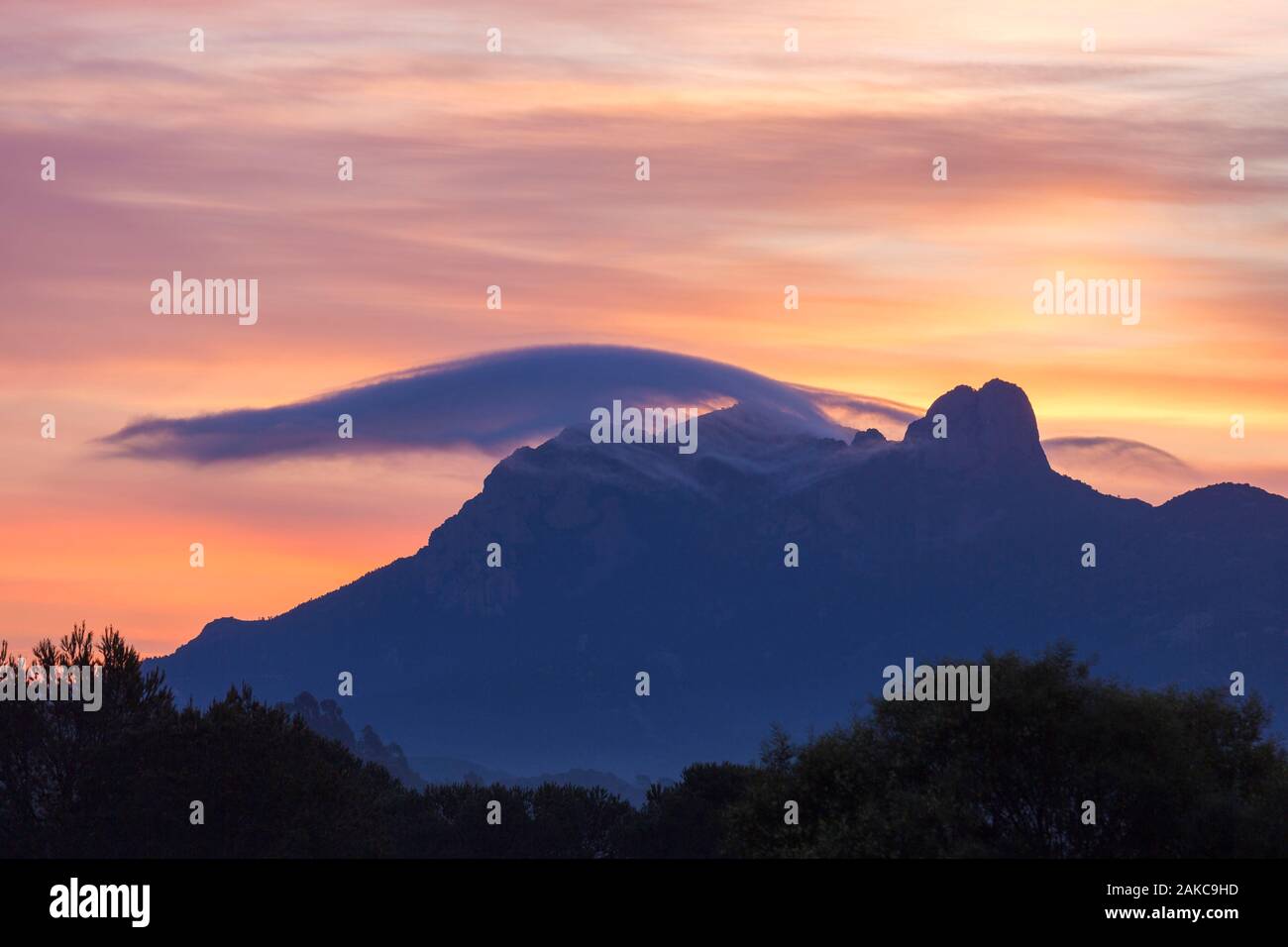 La France, Var, Saint Raphael, Massif de l'Esterel Banque D'Images