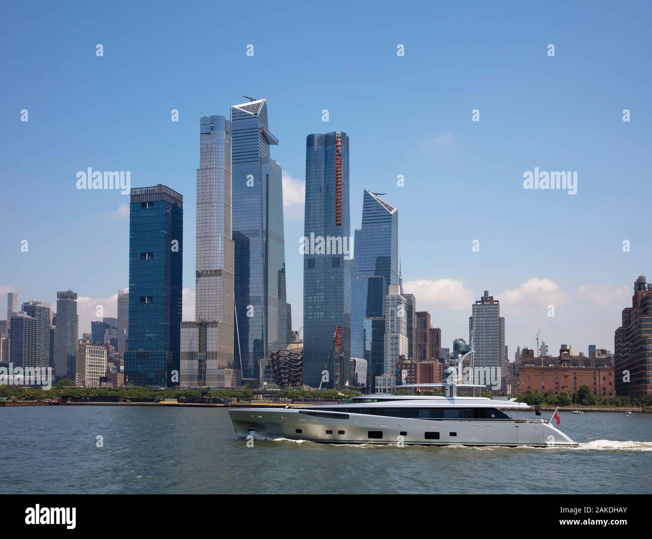 Chantiers d'Hudson, Manhattan, New York City, NY, USA Banque D'Images