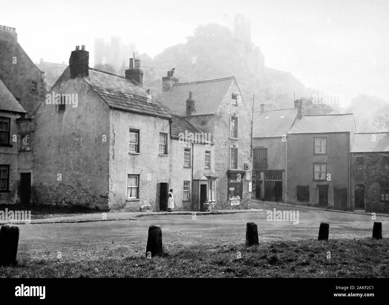 Bargate Green, Richmond, Yorkshire au 1940/50s Banque D'Images