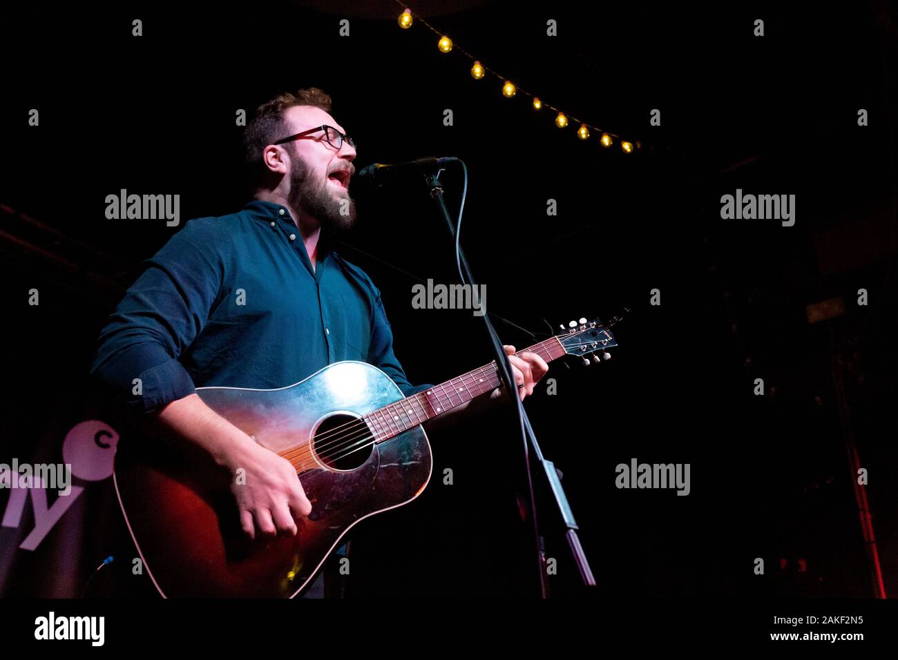 Ben Ottewell - Février 2016 - Cluny Newcastle Banque D'Images