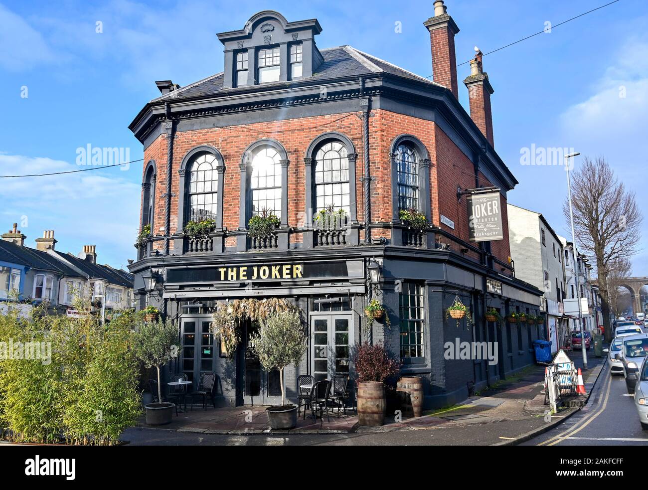 Le pub Joker de Preston Circus à Brighton East Sussex Royaume-Uni Banque D'Images