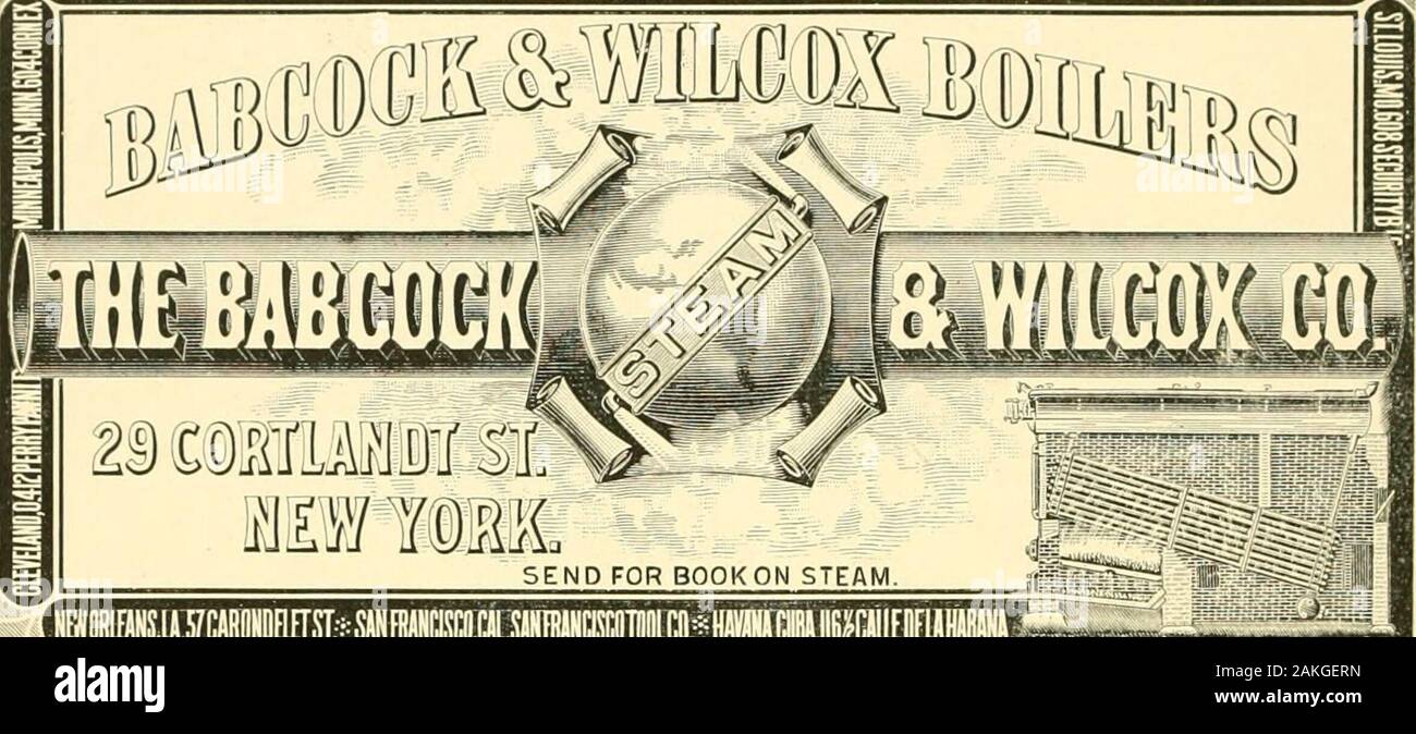 Mines et minéraux de la californie . Ligne de terre ^ ta AV E U£1±0 R TVA (^ Coupe transversale de la forme améliorée ofHendy gravier hydraulique d'ascenseur. CHAS. C. MOORE AGENT DE LA CÔTE DU PACIFIQUE POUR llliili.iil !ll4ii !IMJIIill !IMi ! !j'^l MUk imm. mm j'^^^mmmiismmm 0Lmmmmm mmmmimmmmmmmimm CHAS. C. MOORE & CO 32, rue First, le SSN Frsncisco Les ingénieurs et les concessionnaires dans les machines de la plus haute qualité Mcintosh & EnginesGreens EconomizersWheeler CondensersSnow Seymour POMPES À VAPEUR ET POUR LES AGENTS DE LA CÔTE DU PACIFIQUE (^0^ ^chauffe-eau d'alimentation Goubert 0^ Quimby Pompes à vis (/(jM Spencer Régulateurs Volet d'^Qvi N. Y. E automatique de sécurité Banque D'Images