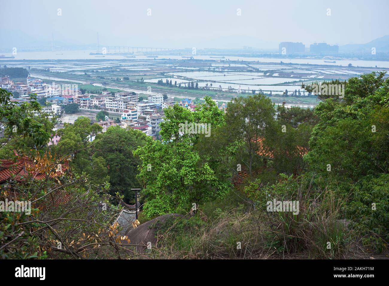 Houyou Dongtian Rock Park, Fujian, Chine Banque D'Images