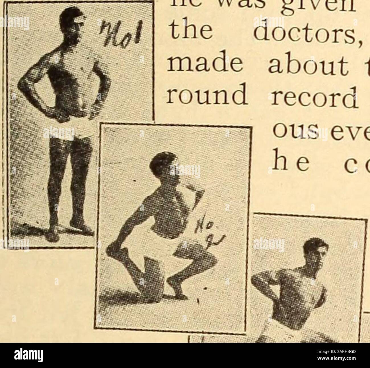 La culture physique . Notre concours d'Endurance par Bernarr Macfadden GOo7 RECORDS17 VTARI la 11°C°NTEST NOUS^HADEGOOD TS qui enregistre à cet intéressant la concurrence. Concours d'endurance il re-nouvellement détenues par ce pub-publication sort somerather ^ JKkpreuve saisissante une non-meatdiet, et d'autres méthodes en général thatwe advocatem avec insistance pour George W. Hé, qui a déjà été timem ces mauvais état physiquement qu'il a été donné jusqu'à mourir par les médecins, apparentlymade sur le meilleur enregistrement de la vari-événements dans whichhe thoughthose,compétition con-t estants qui chaque.ont donné leur at-retention à sur Banque D'Images