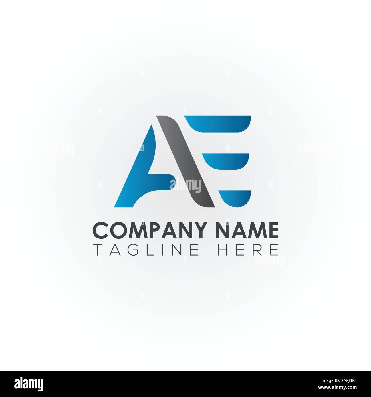 Lettre initiale AE Avec Logo Entreprise moderne créative Typographie Vector Modèle. Résumé de création logo Lettre Æ vecteur. Illustration de Vecteur