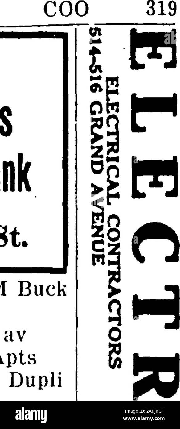 1921 Des Moines et Polk County, Iowa, City Directory . W bds 1 Kidd Apts dactylo D M agréable de l'École Grant bds Cooper Mme JMarvel Co manger 817rms Mary Cooper S 1605 avCooper tchr Castor Maurice E bds 3831 thCooper Mavia 9E wapiti Le Homestead bds 1352 avCooper Murray e grand gardien de l'école Cooper res 1133 13thCooper Nellie serveuse Jas Fagan rm.s 203 e LocustCooper Newberry bds 220 7e pour thCooper Paul location insp C G W R R bds 1303 avCooper slsmn Collège Phil M bds 666 33dCooper Robt (c) 1013 rms laboratoire Cooper Crocker Robt E élève CAPITALE COLLIEGE COMMERCIALE avCooper 2029 rms University Roy Banque D'Images