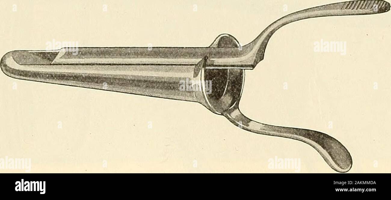 La chirurgie moderne, général et du dispositif . Fig. 771.Mathewss spéculum rectal autoserrant La chirurgie moderne, général et du dispositif . Fig. 771.Mathewss spéculum rectal autoserrant