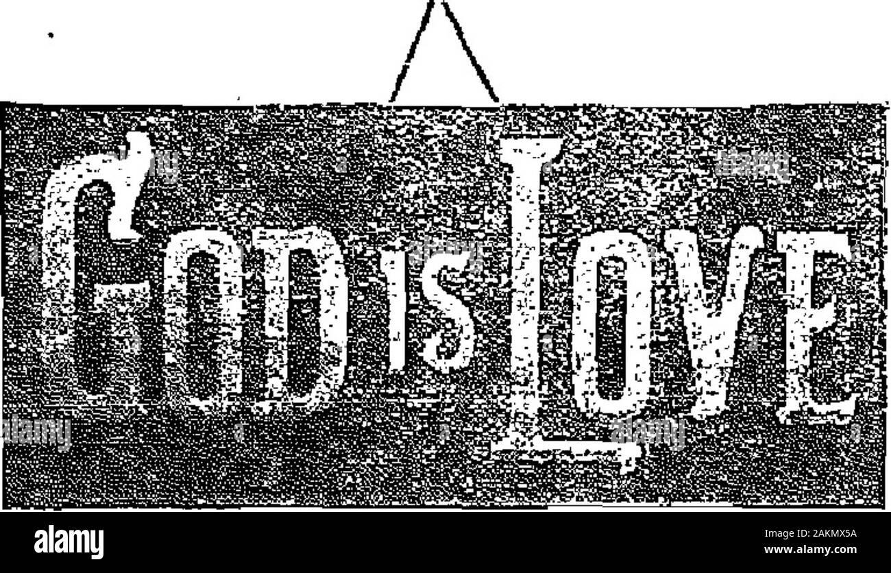 Dieu De L Amour En 4 Lettres Le cri de guerre . 85c gebc. Taille 12 de 9 %. CordedA scies de beaux  motifs floraux, em-très aerographed onimitation et joliment creux en carton  de velours. Inwhite textes lettres. Très