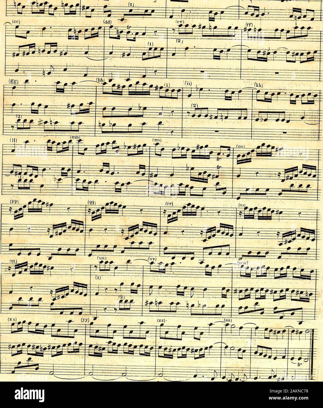 Primizie di Canto fermo . un^B55^^^fjfsFi U S^^S. [F ?. €6 g* une gvxm aux parties, dont ies "et. se renver.ent une loctave, un XVII. Cest une deubb la onzième et à la DcAizièiive. (A)Premler-suiet.fb)ReS&gt;élevée,premier^,et(c)deuxième su;et qui entre (*)( e) Cetre- point de passale. (FV(g) CONT.nuat,^^suite de ce oint par un Canon a 1 octa.e, dontle reported se chant au premier, sujet. (H) (i) TransposHxon du canon dans un précédent"" autre tonne.(b)(l) de la rentrée ? Deux sujets.. (MM $ Comme le précédent, excepte queles sujets sont ici renverses à lOctave. (O) (p) peuvent^ A la quinte la tirede inferieure. Banque D'Images