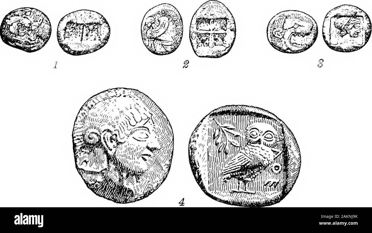 Histoire de l'Europe, ancienne et médiévale : l'homme plus tôt, l'Orient, de la Grèce et de Rome . Fig. 35. Un VaseOF peint athénienne au début du sixième siècle b. c. Ce magnifique travail (plus de trente) incheshigh a été trouvé dans une tombe étrusque inItaly (voir plan, p. 192), où il a ( beenexported§ 161) par l'athénien Solon de décideurs dans les jours pas d'historique de l'Europe avec la première production de navires pontés, une grande amélioration,qui a donné les guerriers au-dessus de plus d'espace et une meilleure égalité andprotected les rameurs ci-dessous. Pour les navires de guerre doivent être indépendants de l'énergie éolienne, et donc qu'ils étaient toujours motivés par la rame. L'o Banque D'Images