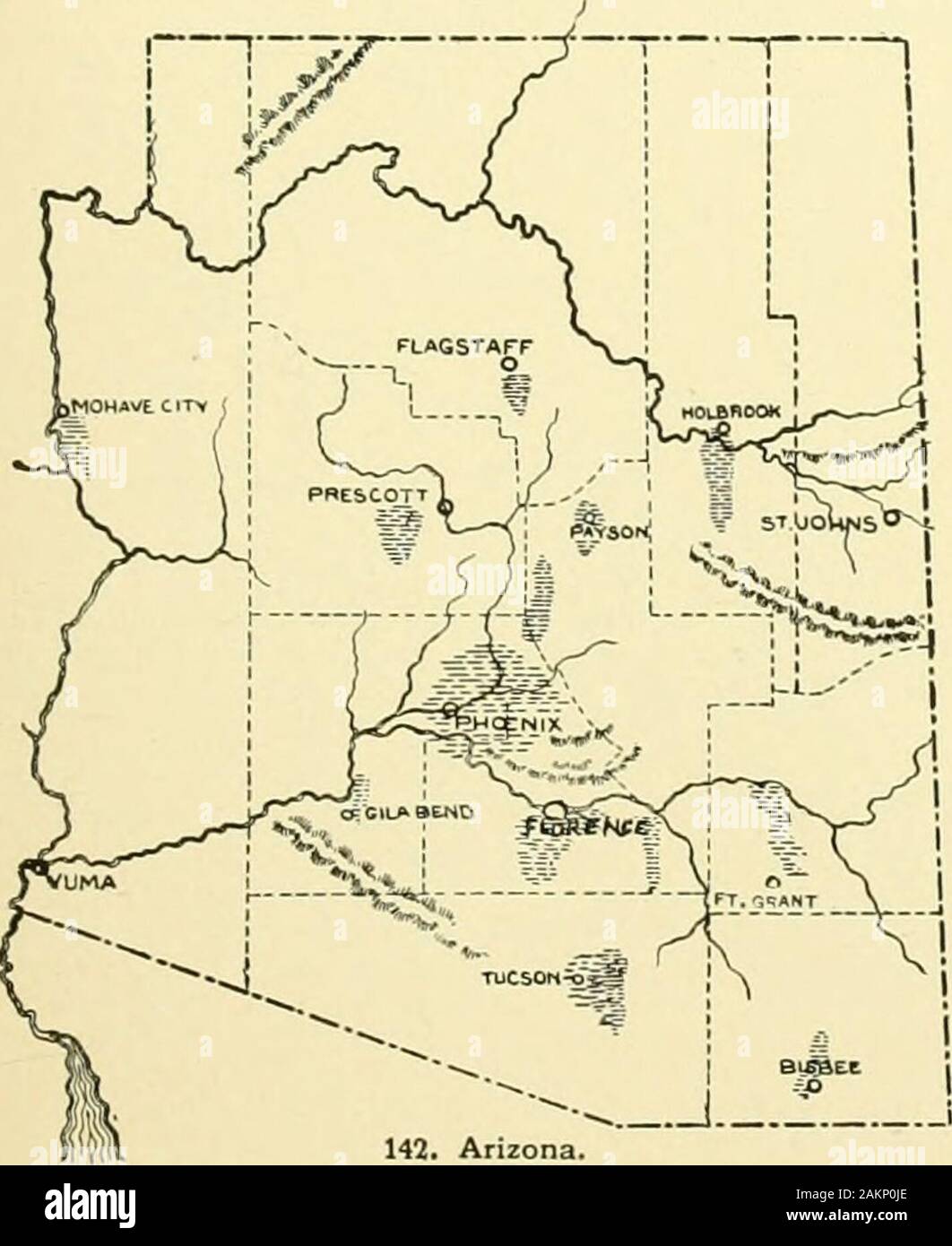 Cyclopedia of American horticulture, comprenant des suggestions pour la culture de plantes horticoles, les descriptions des espèces de fruits, légumes, fleurs et plantes ornementales vendues aux États-Unis et au Canada, ainsi que des notes biographiques et géographiques, et d'un synopsis du règne végétal . Critères itie3 du sud de l'Arizona, de l'horticulture, l'thegreatest yearlyrainfall possibilités moyenne n'est que de 7 pouces pour l'ex anil 3 pour thelatter. En général, la précipitation est (leurre dis tinct deux-saisons. La plus lourde, ou les pluies d'été, beginabout la première de juillet et Banque D'Images