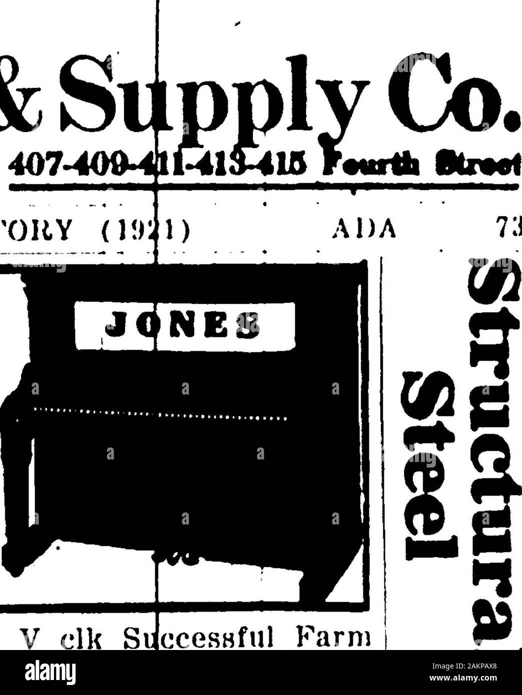 1921 Des Moines et Polk County, Iowa, City Directory . PIANOCO JONES. 807 Walnat YearsIowas Leadini andLarilcst 22 Piano House. Adams Nellie V SiccesHful Pubg elk Farm Co rms 1150 thAdams hsek 8Mme Nora )r 1436 GrandAdams iillip firemii^P H C M & P St très rmfe 1725 HighAdams Raymond C trav bds 1040 19thAdams Richard efficace 1(9 thAdams 39 Rupert collr Bai kers Trust Co bds 801 TaylorAdams Sarah (wid C C) bds 1909 9thAdams^Vo Lida École rhees prin ss ^ Douglas av 1 e d e 27thAd^Mme Sophia (wid Johi) res 624 10thAdams M Tacia (wid Thos M) Res 1429 foremn thAdorns18, Thaddeus E Co res 801 Argile Capital Banque D'Images