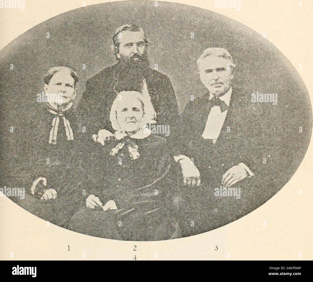 Histoire et généalogie des descendants de John Lawrence Hester et Godfrey Stough : 1752-1905 . F 159. William Addison, b. 2 février, 1845 ; m. JaneHarper, Octobre, 1868. Un agriculteur. atBMt Vernon, 111. 160. John Coombs, b. Le 15 avril 1847 ; m. Jennie Brock,25 juillet 1869. Un concessionnaire stock au Jefferson, Kan. 161. Sarah Elizabeth, b. 6 juin, 1848 ; m. AmasaHarve les jeunes, le 10 avril 1870. Un agriculteur à Centralia, 111. 162. Owen, Isaac b. 6 août, 1849 ; de l'unm. Un freighterat Prescott, Arizona. 163. Samuel Marion, b. 17 mars, 1851 ; m. IdaCharlton, le 3 janvier, 1878. Un agriculteur à Sandoval, 111. 164. Mary Rebecc Banque D'Images