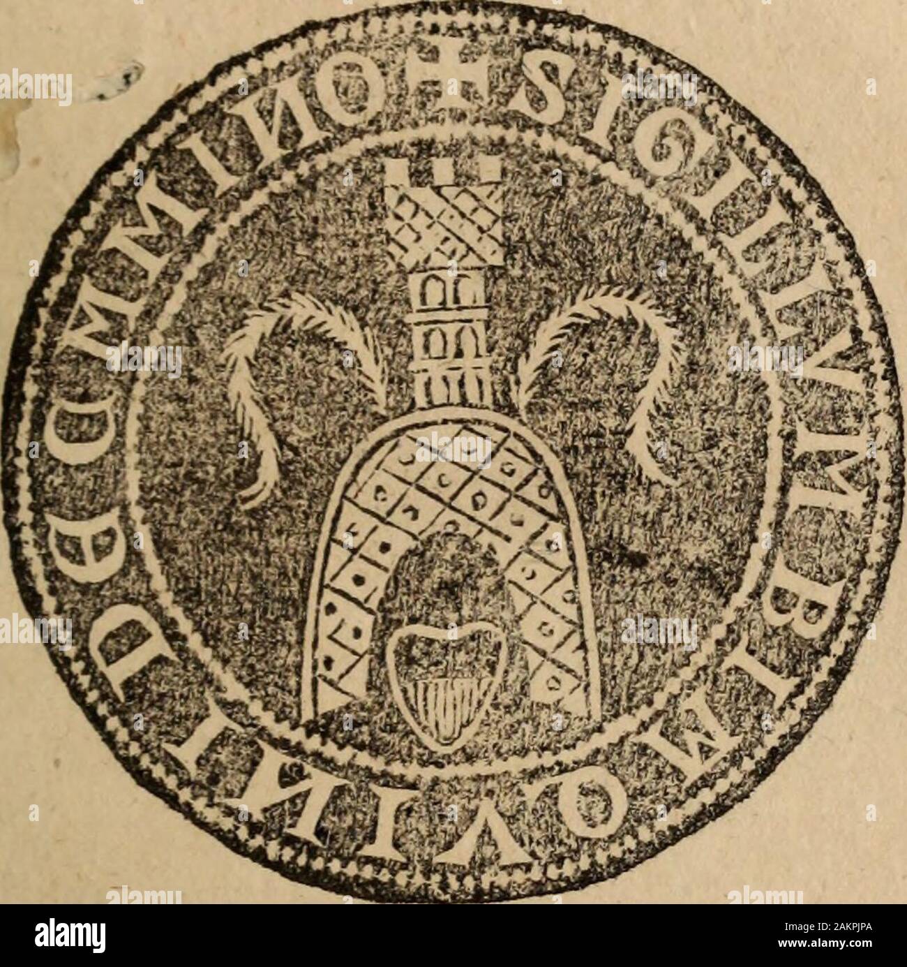 Storia della Marca veronese e trivigiana . . Banque D'Images
