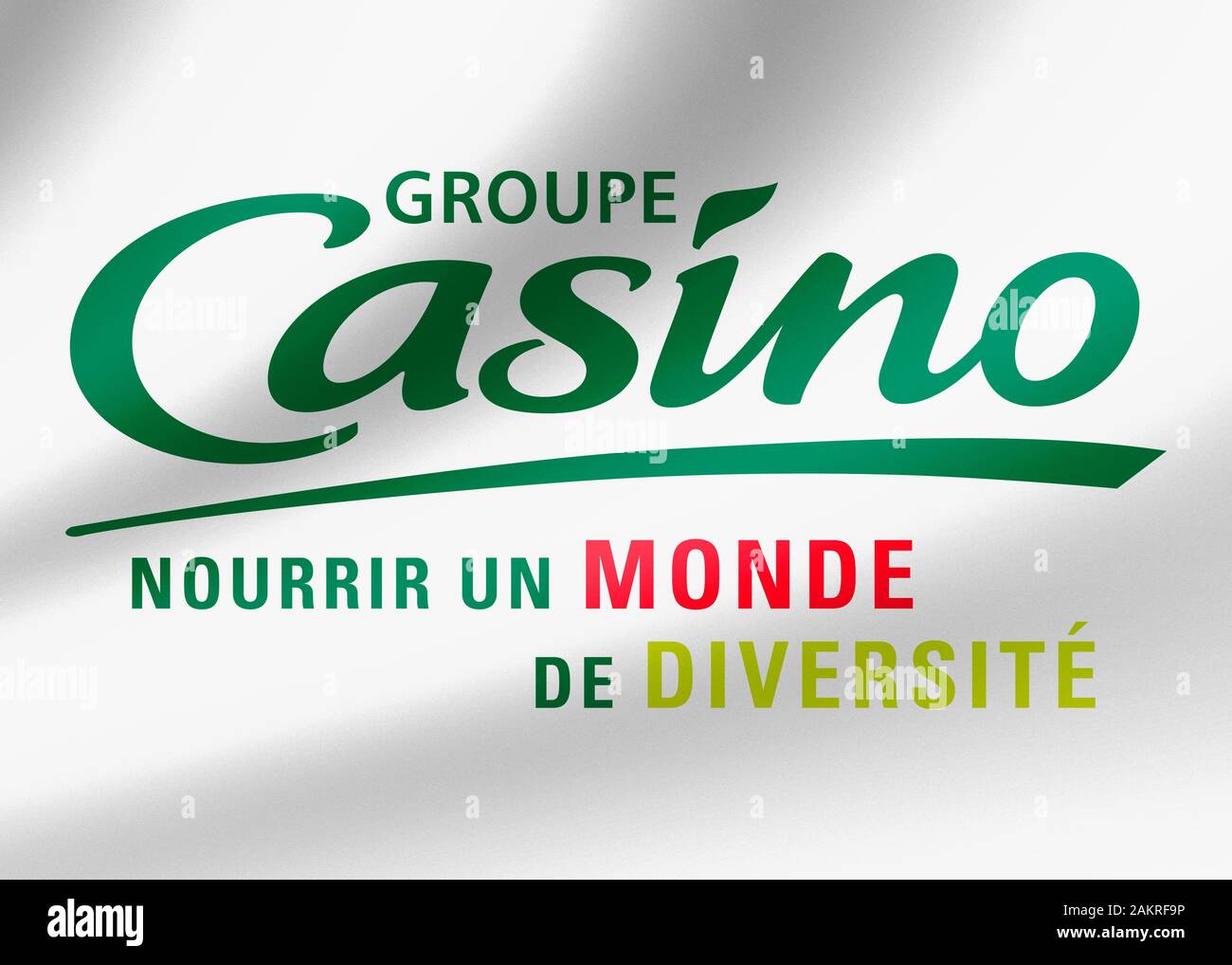 Logo Groupe Casino Banque D'Images