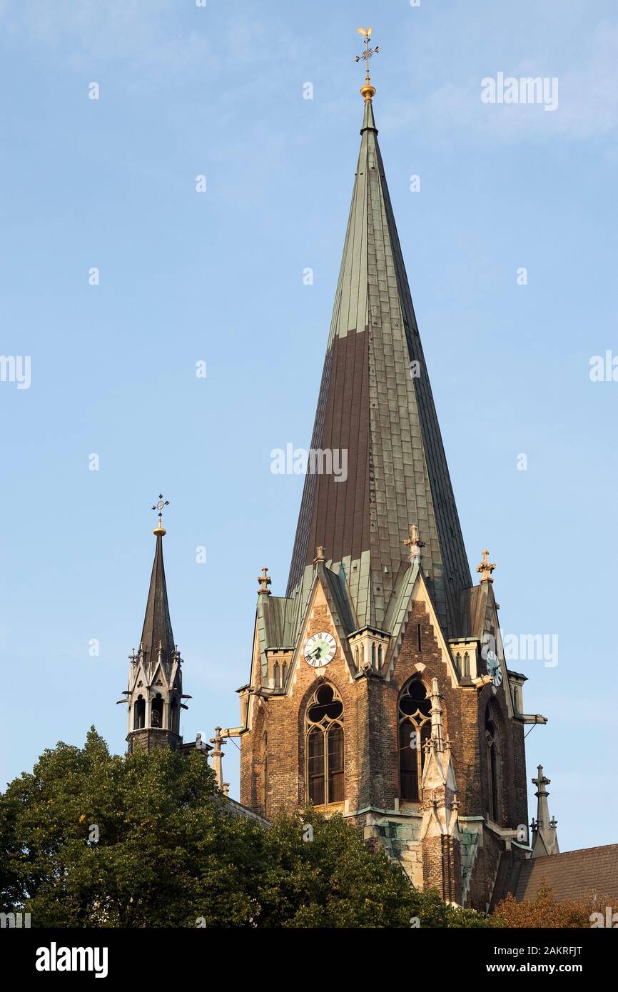 Lazaristenkirche, Vienne, Autriche est une grande cathédrale près de Westbahnhof Banque D'Images