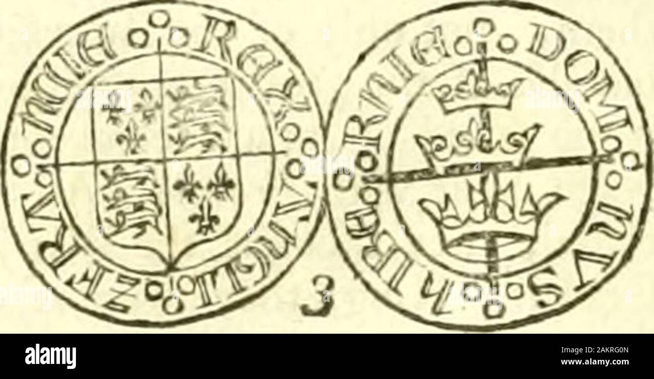 L'histoire de l'Angleterre : écrit en français . Bv un acte de la 4ème d'Édouard IV, la livre Poids de l'or de l'ancienne norme, était de rendre conte par fixteen Shillingsr vingt livres,"nd e uhl-pence ; et la livre Poids de l'argent sterling, vieille, était de faire trente ^ven shillings et six-pence. Par d'autres de la fiducie cth,8Ih, NTH, 16e, et 22d de la renommée King, la livre Poids de l'or de l'ancienne norme, était de faire de quarante cinq nobles, aller pour Shillingsor dix quatre-vingt-dix la moitié des nobles, ou cent quatre-vingts trimestre nobles, ou fixty feven et demi des pièces impreffed avec des anges, va t Banque D'Images