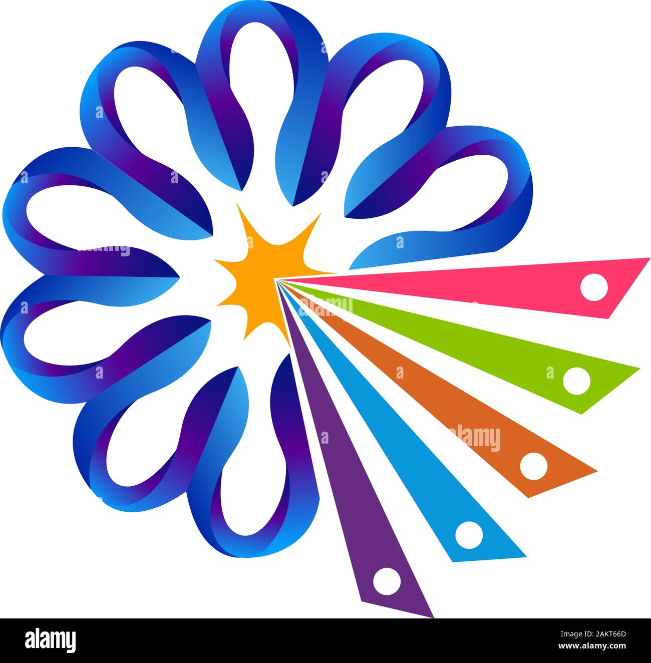 logo du panneau d'alimentation Banque D'Images