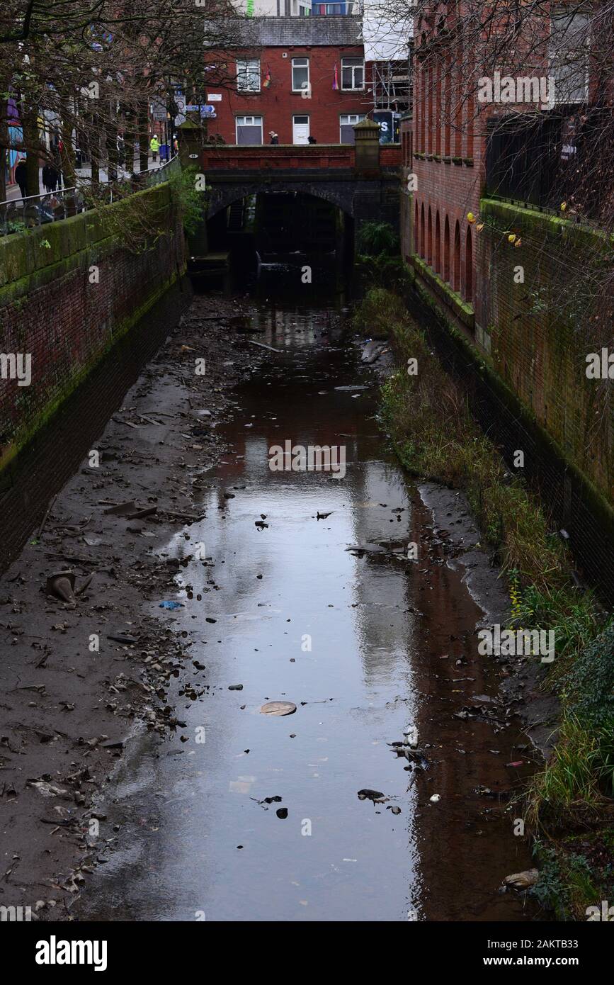 canal vide Banque D'Images