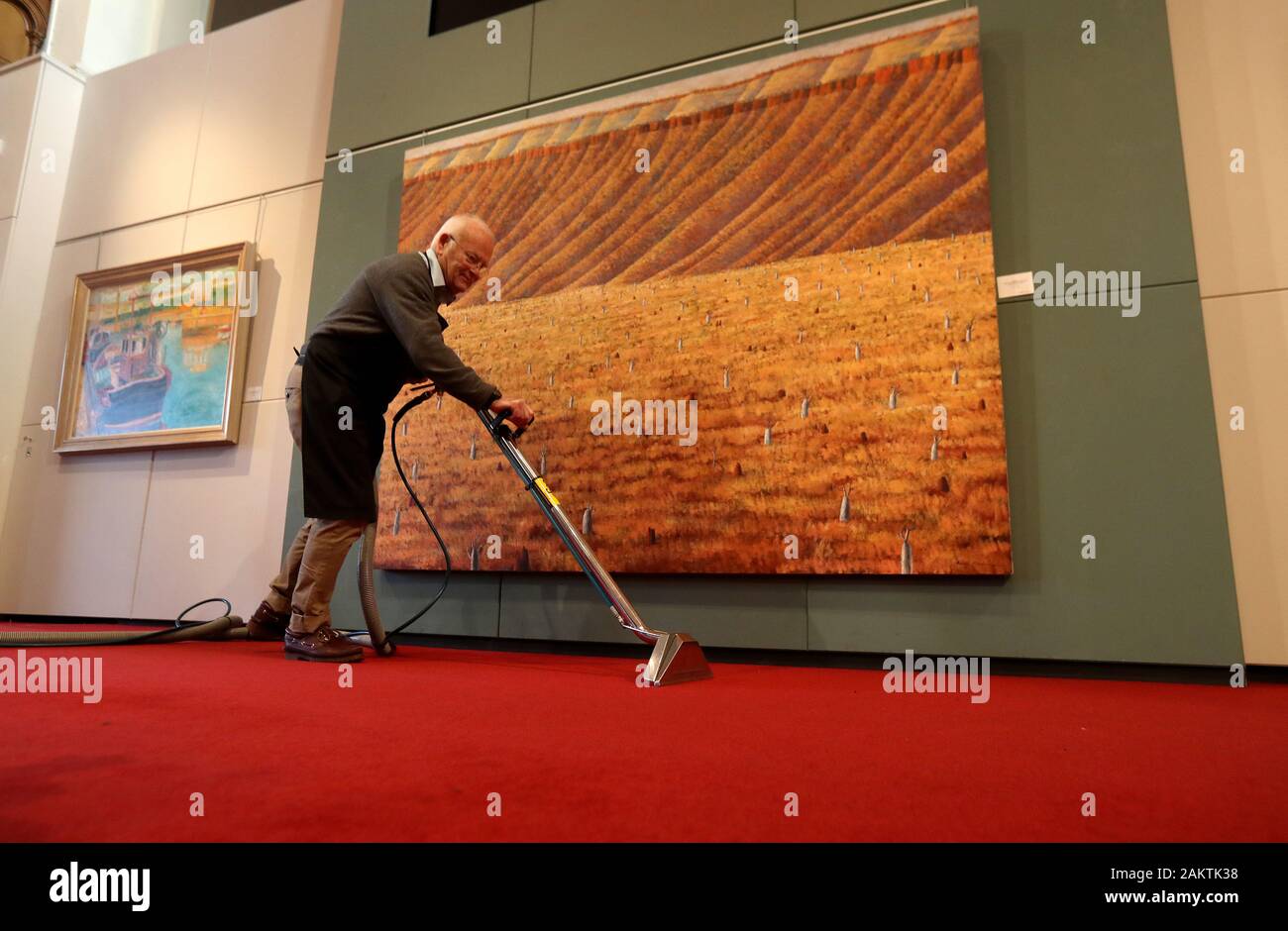 Sydney a appelé la galerie hoovers avant le photocall pour une collection privée d'art contemporain et de photographies à Lyon et Turnbull, Édimbourg. La collection, qui seront vendus le 15 janvier, comprend des photographies de la musique et des idoles hollywoodiennes dont David Bowie et Marilyn Monroe. Banque D'Images