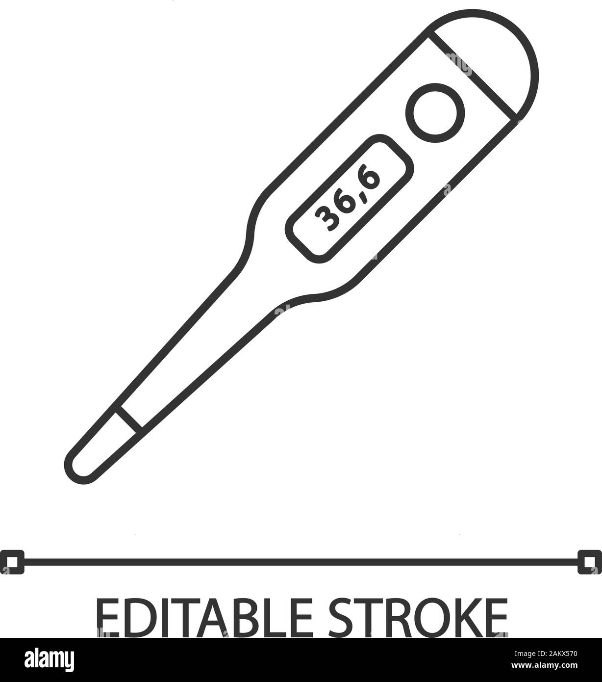 Thermomètre Numérique Flexible - Pour Mesure Buccale, Rectale Ou Axillaire, Avec Alarme Fièvre, Pour Bébés Et Adultes