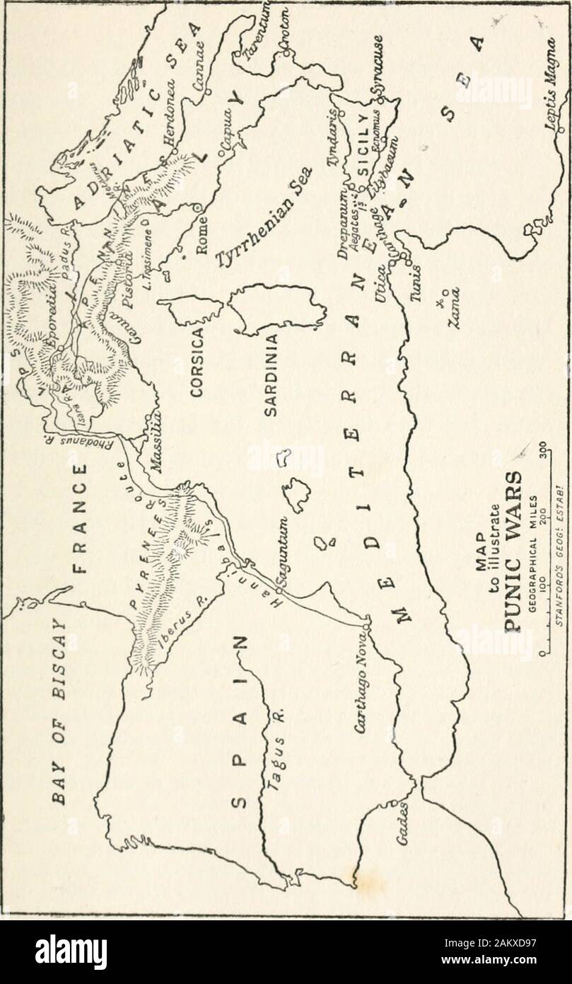 Les hérésies de la puissance maritime . La guerre dans de nombreux moyens de l'état des affaires à l'outbreakof la première guerre punique rappelle la situation au début de la guerre du Péloponnèse. Carthage a été la maîtresse de l'ouest de la Méditerranée. Le pouvoir absolu de la mer était à elle. Son shipswere beaucoup, ses équipages bien entraînés et pratiqué.né de la mer, elle a vécu par elle. Une colonie phénicienne, les carthaginois preservedto une large mesure les caractéristiques phénicien. ThePhoenicians n'a jamais été un peuple spécial. Nationalfeeling, comme possédé par les autres races de leur temps, theyhad aucune : ils ne regardait pas pour la politique, et ce qu'-e Banque D'Images