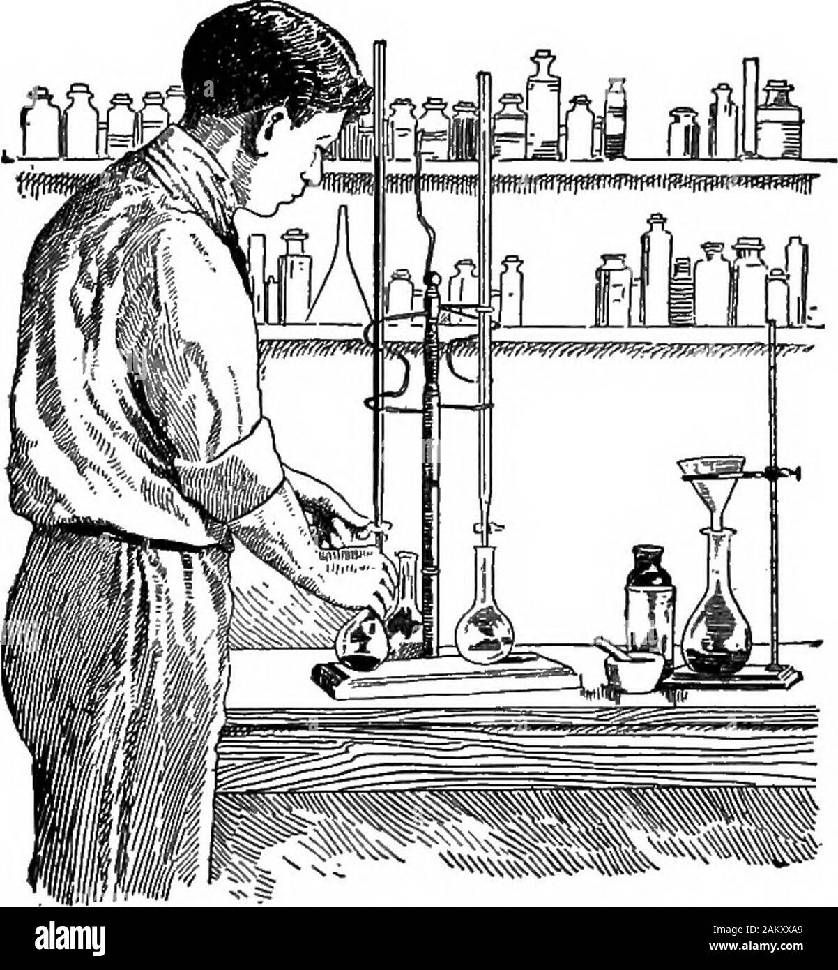 Les principes de contrôle sanitaire . ou qui montrent sous X-rayexamination, doit être extrait. 4. Pour prévenir la carie dentaire. - Cela se fait byavoiding bouche acide, comme expliqué ci-dessus, et par havingall ont assisté aux travaux dentaires dès qu'il est nécessaire.(Voir Santé Travail.) La digestion d'un processus chimique. - L'étudiant de chem-ministère sait à quel point il faut être allkinds chemicalwork dans de (Fig. 35). Nomatter comment simplethe expérience, theexpected unlessthe les résultats ne sont pas obtenus les conditions gov-erning sont sup-dée. S'il iscarelessness dans l'utilisation de réactifs, alack Banque D'Images