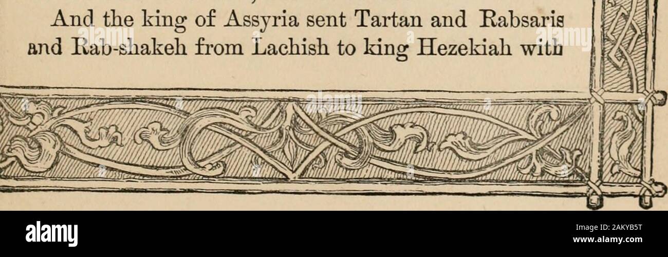 Antiquités de l'Orient dévoilés, contenant une description concise de la remarquable ruines du temple du roi Salomon, et les villes de magasin ,ainsi que ceux de tous les plus anciens et les plus célèbres villes de l'Est, y compris Babylone, Ninive, Damas, et 2888 . s-Syrie, qui a fait de lui l'étape fatale tributaire de Pul andhis Tio-successeur Piléser, lattes. Achaz est mort à l'ajye d36, et s'est vu refuser l'enterrement avec ses ancêtres theKings. Ézéchias, fils d'Achaz, accéda au trône andbegan son règne à propos de 726 av. J.-C. Son règne est memor-capable pour ses efforts pour restaurer le culte de l'trueGod. Dans l Banque D'Images