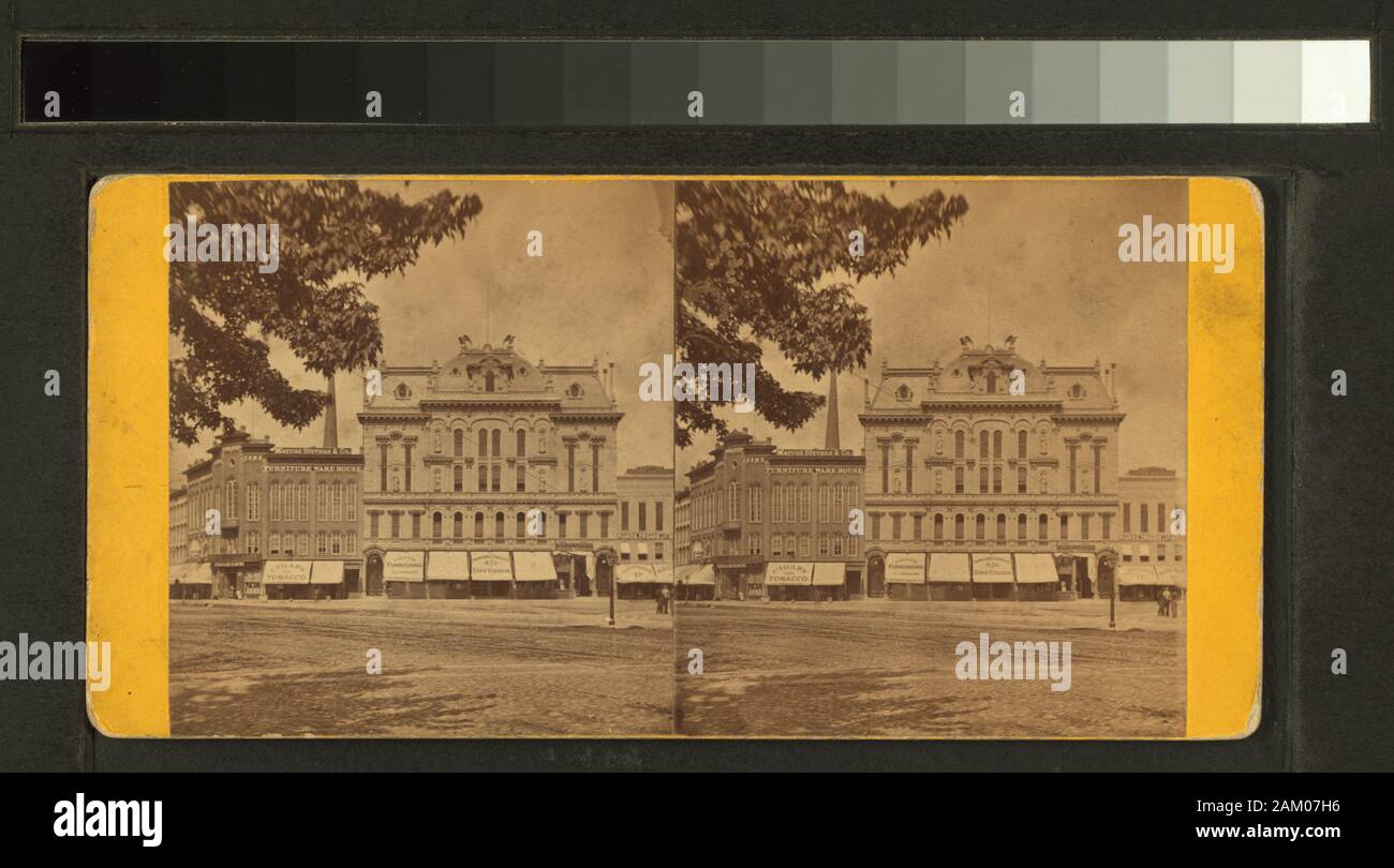 Store fronts avec auvents, Detroit, Michigan Store fronts avec auvents, Detroit, Michigan. ; Store fronts avec auvents, Detroit, Michigan. Banque D'Images