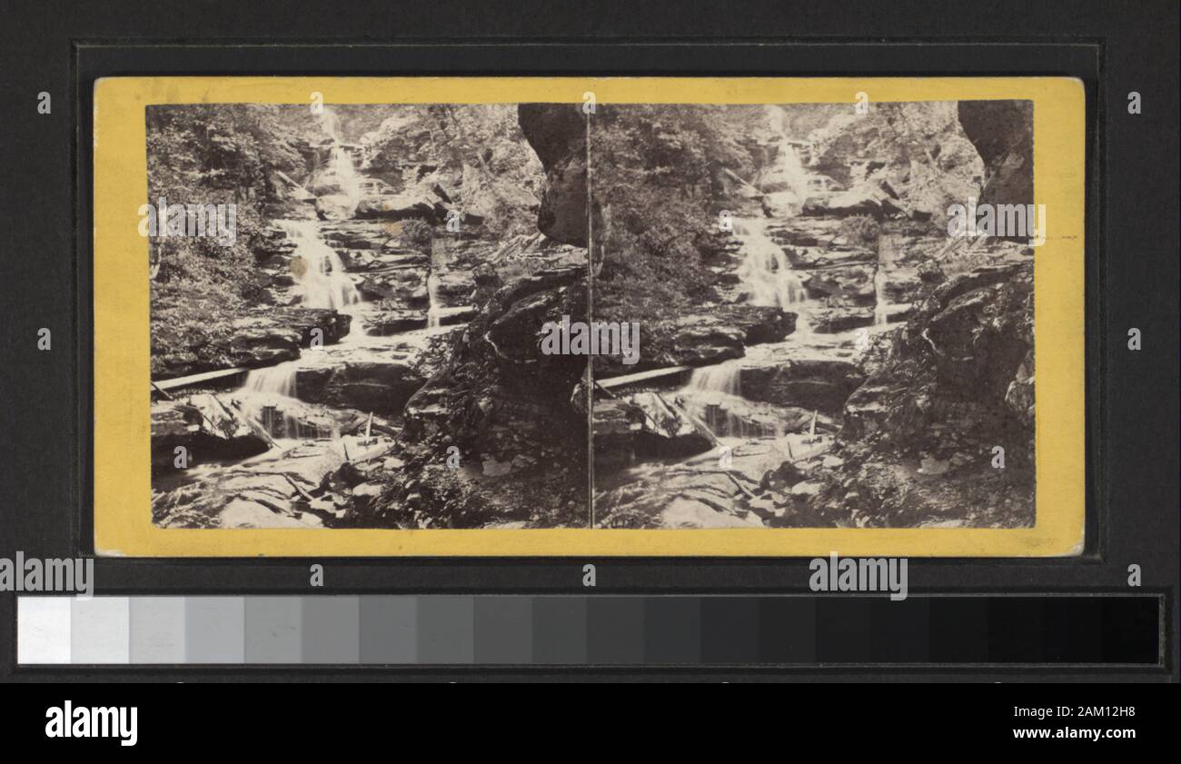 Le Bastion de l'automne, Kauterskill Glen, près de la maison Laurier comprend également des avis d'Anthony's des vues stéréoscopiques. Classés comprend trois vues colorés à la main. Robert Dennis Collection de vues stéréoscopiques. Certains points de vue ont un timbre apposé. Titre de l'étiquette. Elles sont numérotées : 393, 394, 398, 400, 402, 405-409, 412, 413, 415-417, 419, 550, 551, 553, 555, 709, 1279, 1589, 4190-4192, 4195, 4197, 4200-4204, 4208, 4210, 4212, 4215, 4217, 8530, 8531, 8535, 8544, 8549, 9045, 9047, 9048, 9050, 9052, 9055, 9058-9060, 9062, 9063, 9068, 9069, 9071, 9073, 9070, 9080, 9082, 9083. Vues de la Banque D'Images