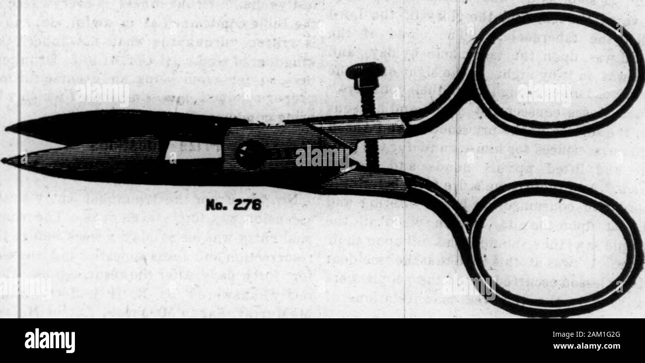 La Caroline du Presbyterian . Ou, les fabricants retail price $1.25, he Electric Scissor trou du bouton. A vis bleu, poli, plein adjustmeni^ brevets poignée biseauté pour mettre en place le^finj. ers. Les choses utiles. Mettre une demi-livre de sucre dans un litre d'eau. ofcold Foyer dans l'écorce d'une largelemon ou l'écorce de deux petits, andsqueeze dans le jus des quatre moyennes, battre le mélange plus thefire jusqu'à ce que le sucre soit bien fondu, mais pas jusqu'à ce qu'il bouille. Le transformer en crème-anice congélateur, emballez-le dans la glace et le sel, et le congeler jusqu'à ce qu'il est frappe d'un softhalf, mélange congelé de cette façon à b Banque D'Images